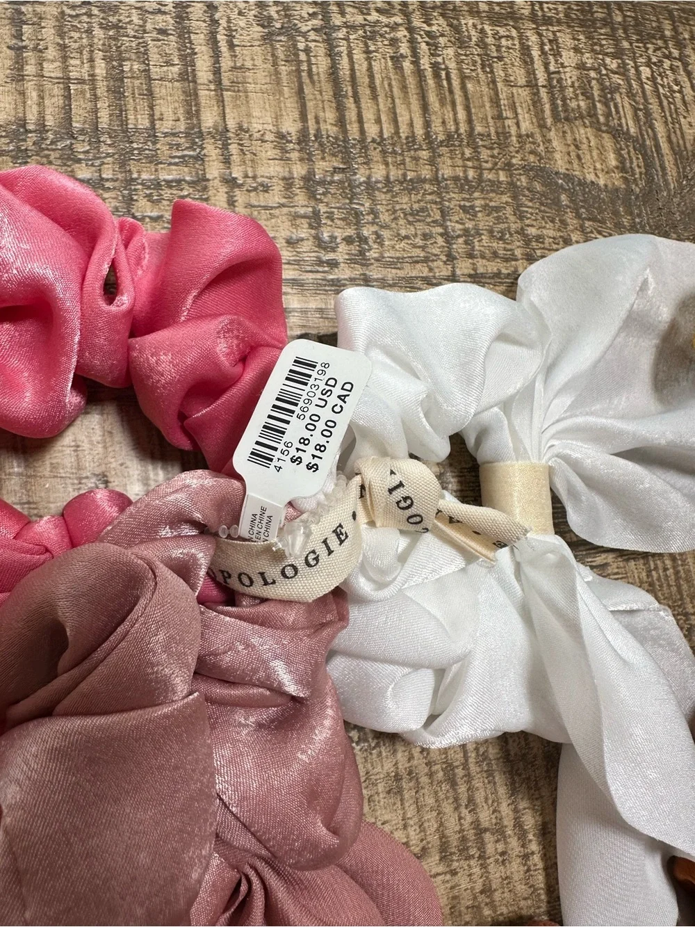 Anthropologie Bow Scrunchie Bundle 7pc NWT/NWOT Hair Accessories